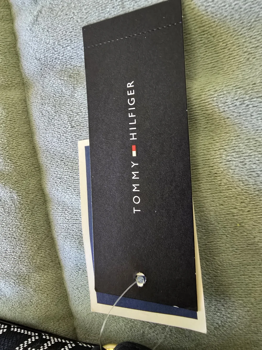 NWT Tommy Hilfiger Minimalist Navy & White Monogram Mini Crossbody Bag